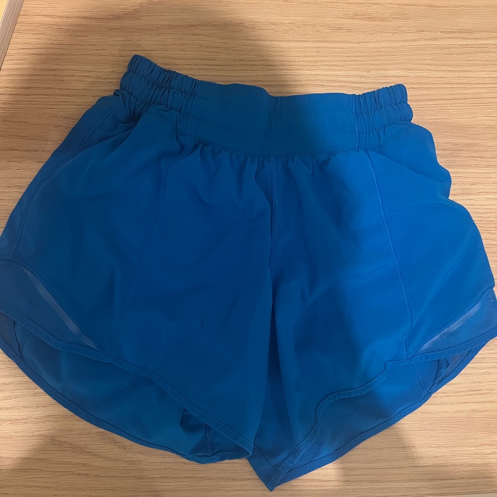 Women's Blue Athletic Shorts